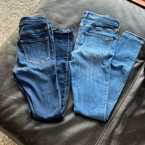 Hollister destroyed Jean leggings
